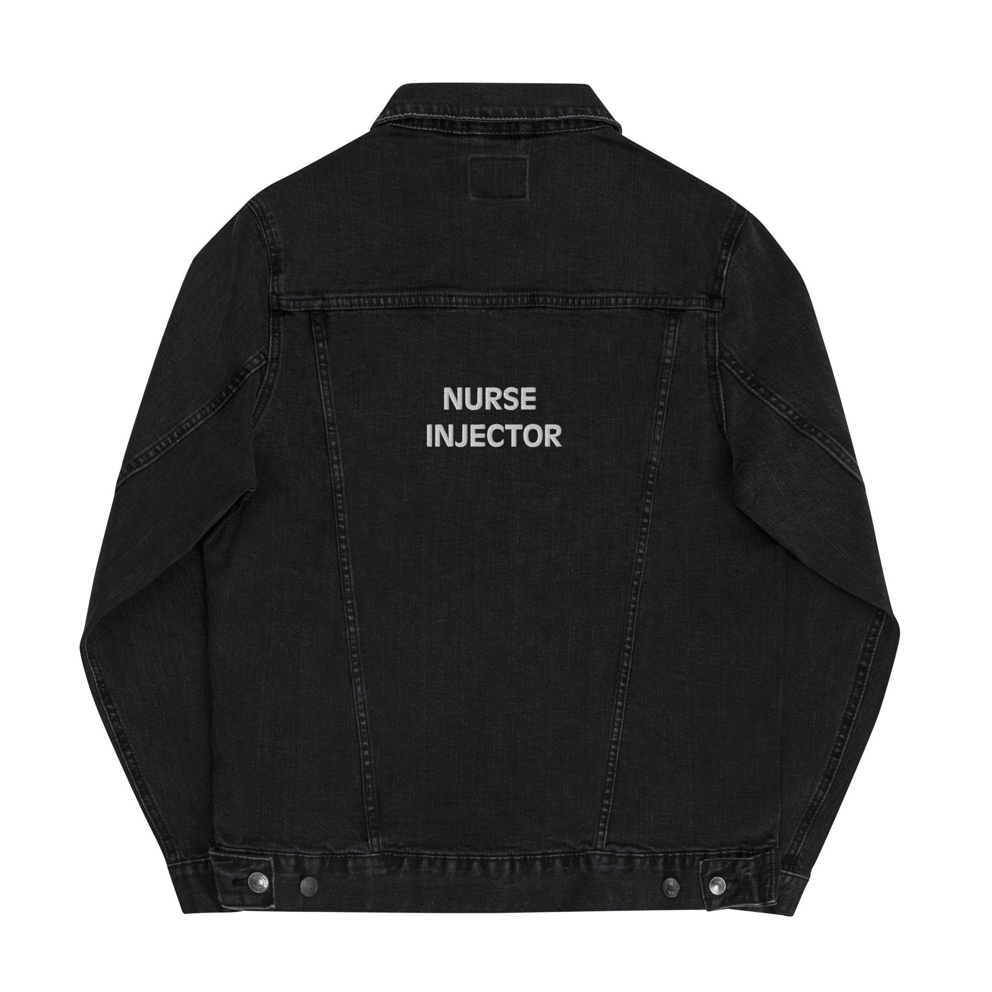 Custom esthetician shop jackets