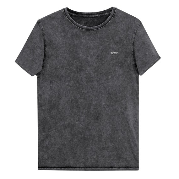 TOX'D Denim T-Shirt nurse apparel aesthetic rn fillers esthetician cosmetic injector accessories boss babe gift medicine
