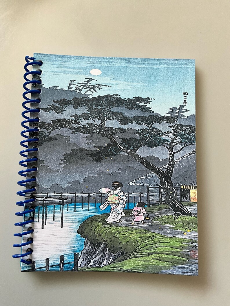 Classic Japan Small Spiral Notebooks Set of 10 Pocket Sized Notepads