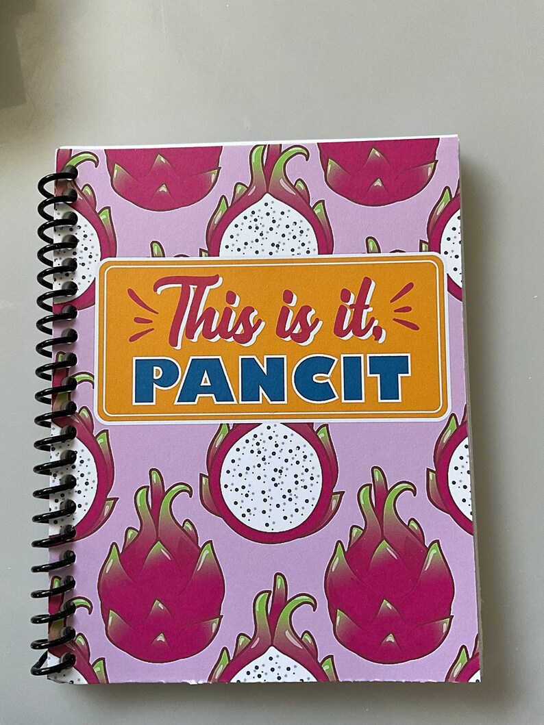 Filipino Pinoy Teens Small Spiral Notebooks Set of 10 Pocket Sized Notepads for Writing, Cute