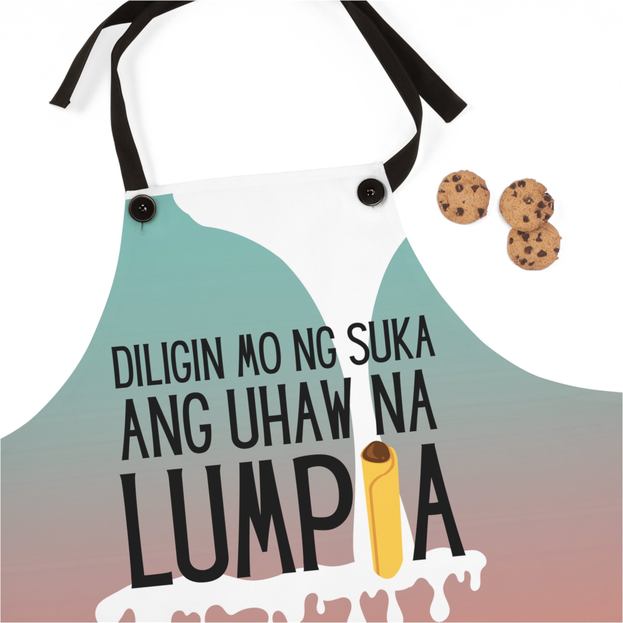 Ombre Custom Apron Filipino Pinoy Kitchen Aprons for Men Philippine