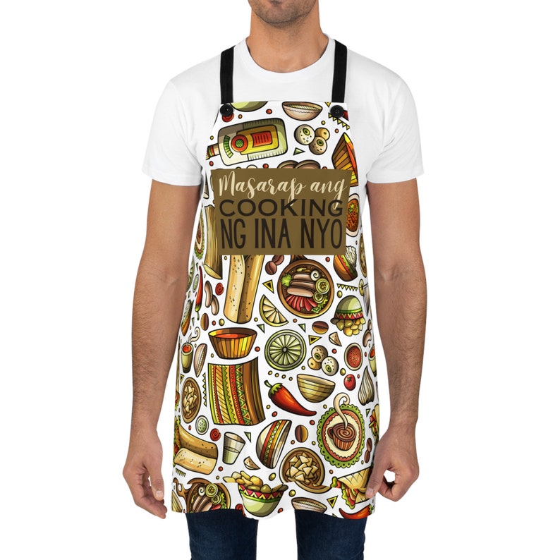 Custom Apron Filipino Pinoy Kitchen Aprons for Women Philippine Gifts