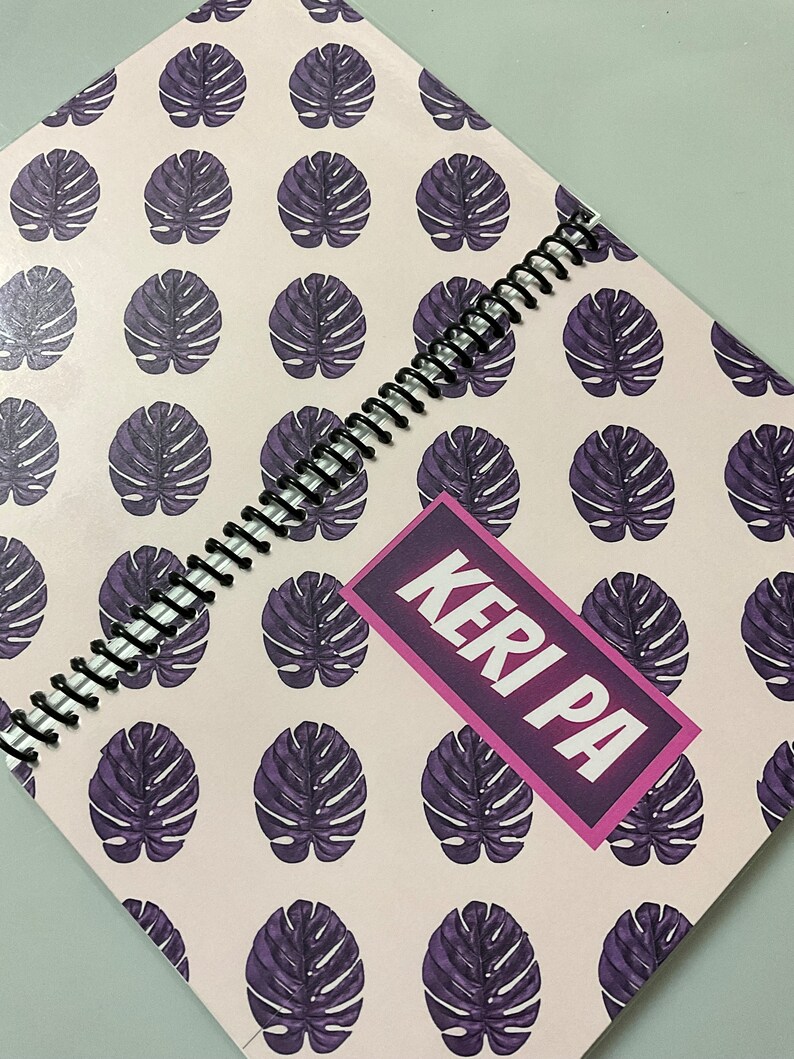 Filipino Spiral Notebook, A5 Notepad for Writing, Blank Journal 6x9 Inches Notes Pad, 160 Pages