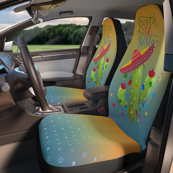 Buy Funny Car Seat Covers cactus Car Decor Aesthetic Gift for Him