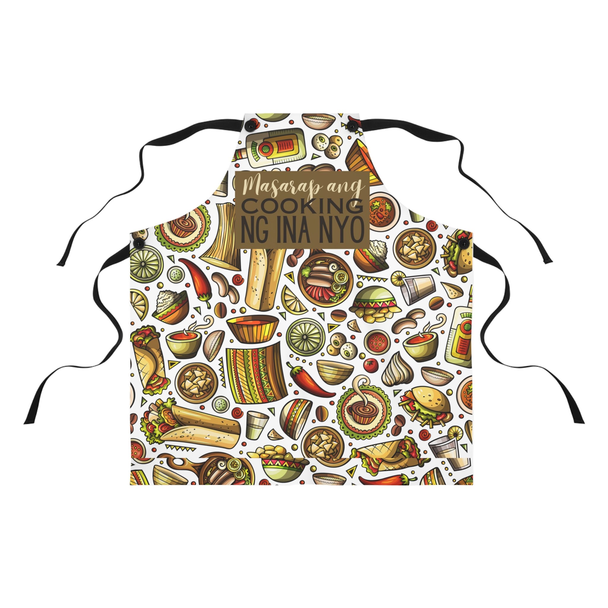 Custom Apron Filipino Pinoy Kitchen Aprons for Women Philippine Gifts
