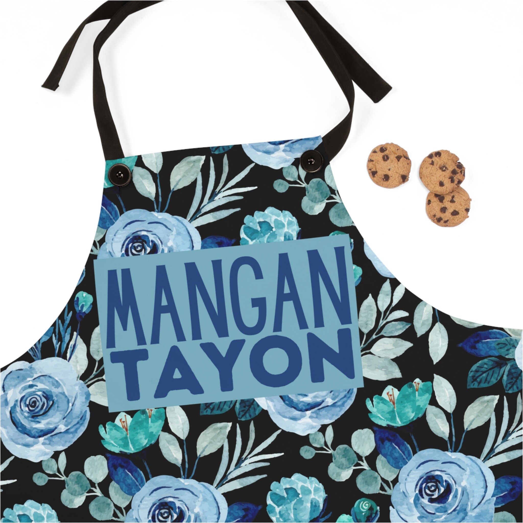 Filipino Ube Lover Apron - "Relax I Got U-Bae" Funny Baking & Cooking Apron Gift