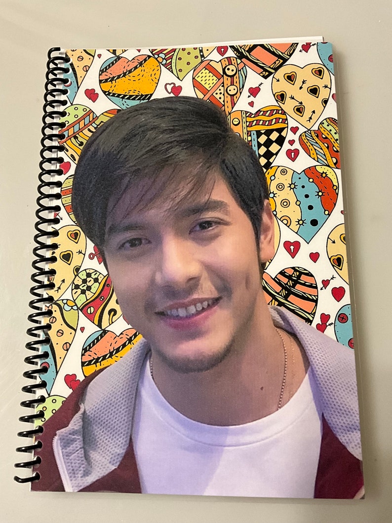 Filipino Spiral Notebook, A5 Notepad for Writing, Blank Journal 6x9 Inches Notes Pad, 160 Pages