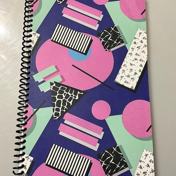 Spiral Notebook, A5 Notepad For Writing, Ruled Blank Journal 6x9 inches Notes Pad, 160 Pages School Supplies With Bookmark, Graffiti Art