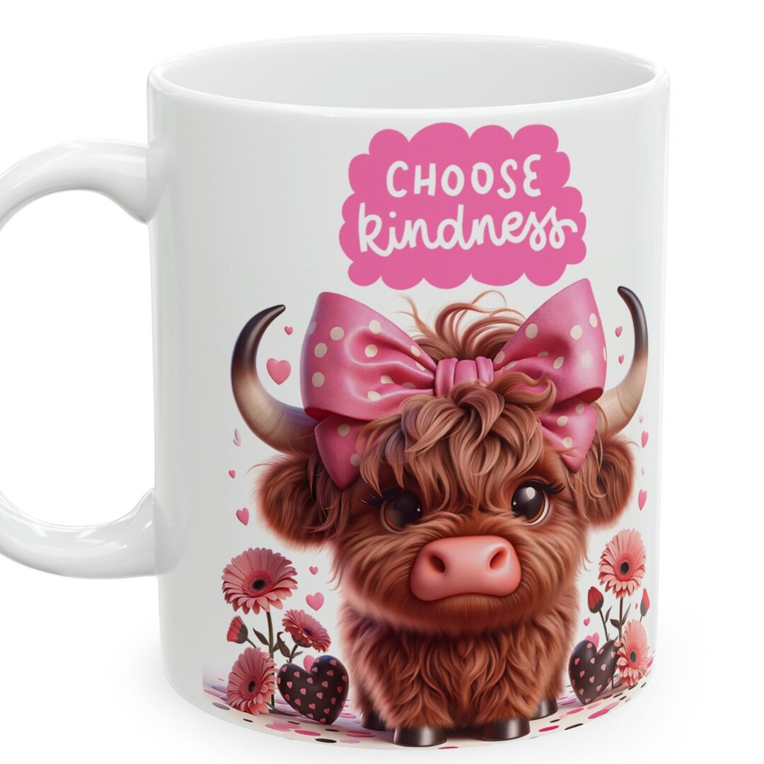 Bull Coffee Mug, Buffalo Ceramic Mug With Handle 11 Oz, Motivational ...