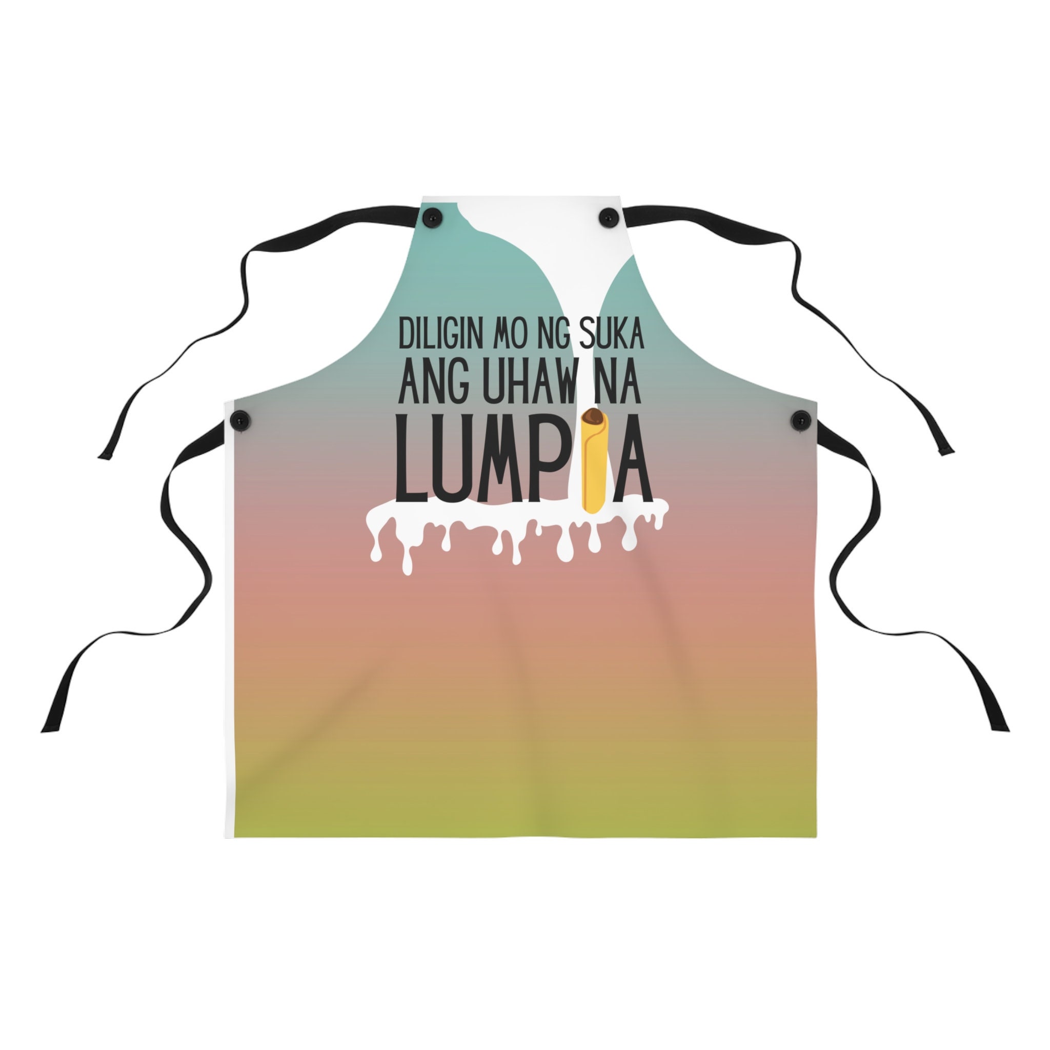 Ombre Custom Apron Filipino Pinoy Kitchen Aprons for Men Philippine