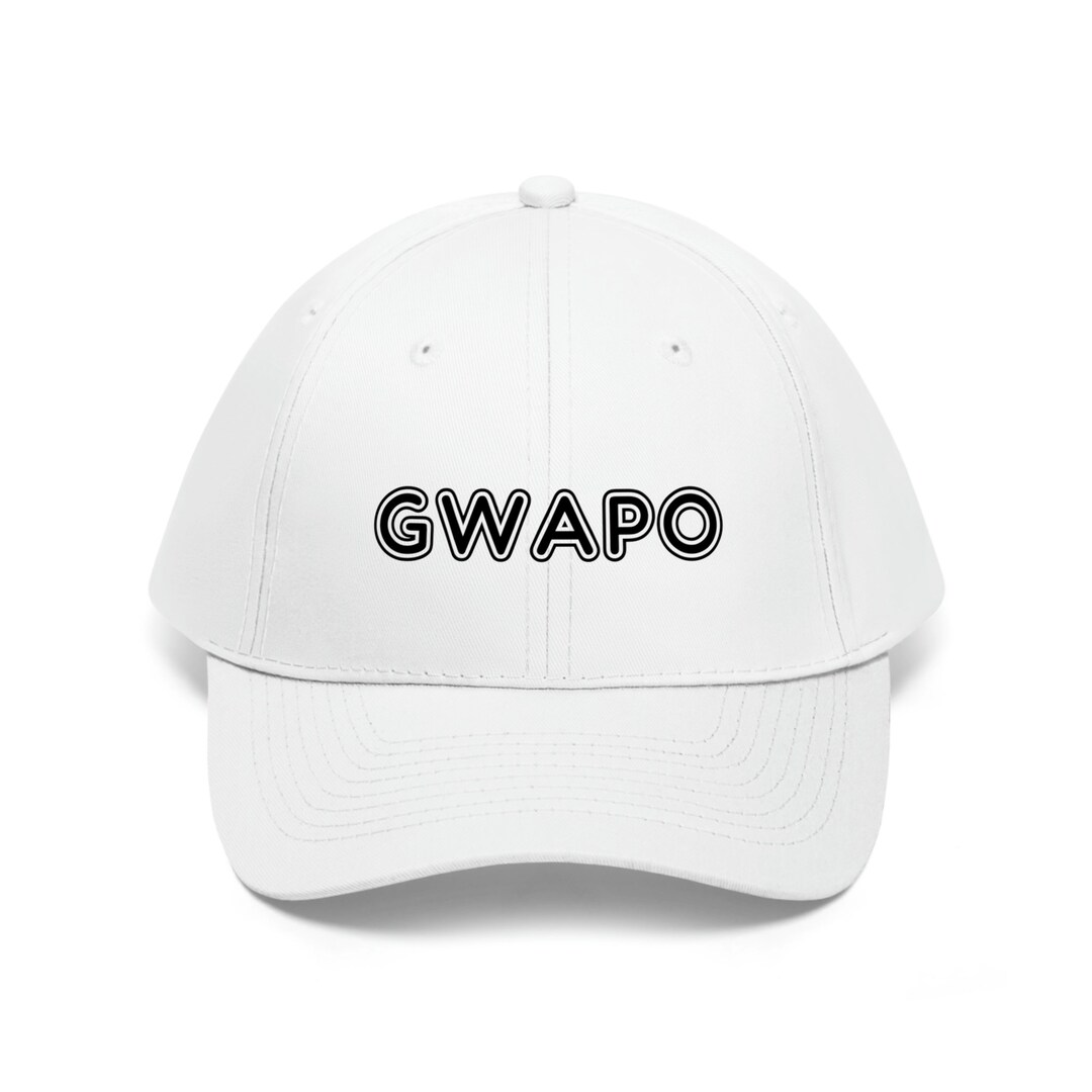 Gwapo Baseball Cap Filipino Embroidered Hat Custom Dad Hat Embroidery