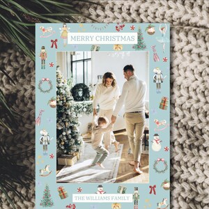 Nutcracker Digital Christmas Card