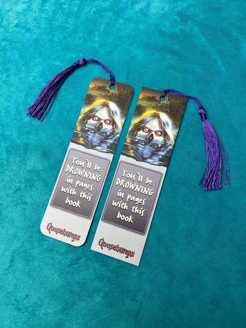 DIGITAL DOWNLOAD Goosebumps Png Bookmark Download Digital - Etsy