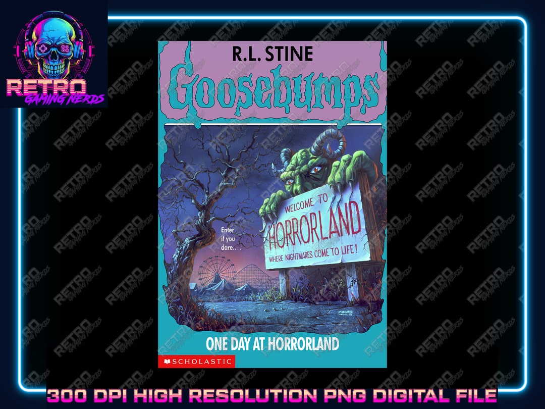 DIGITAL DOWNLOAD One Day at Horrorland Book Cover Redux Etsy