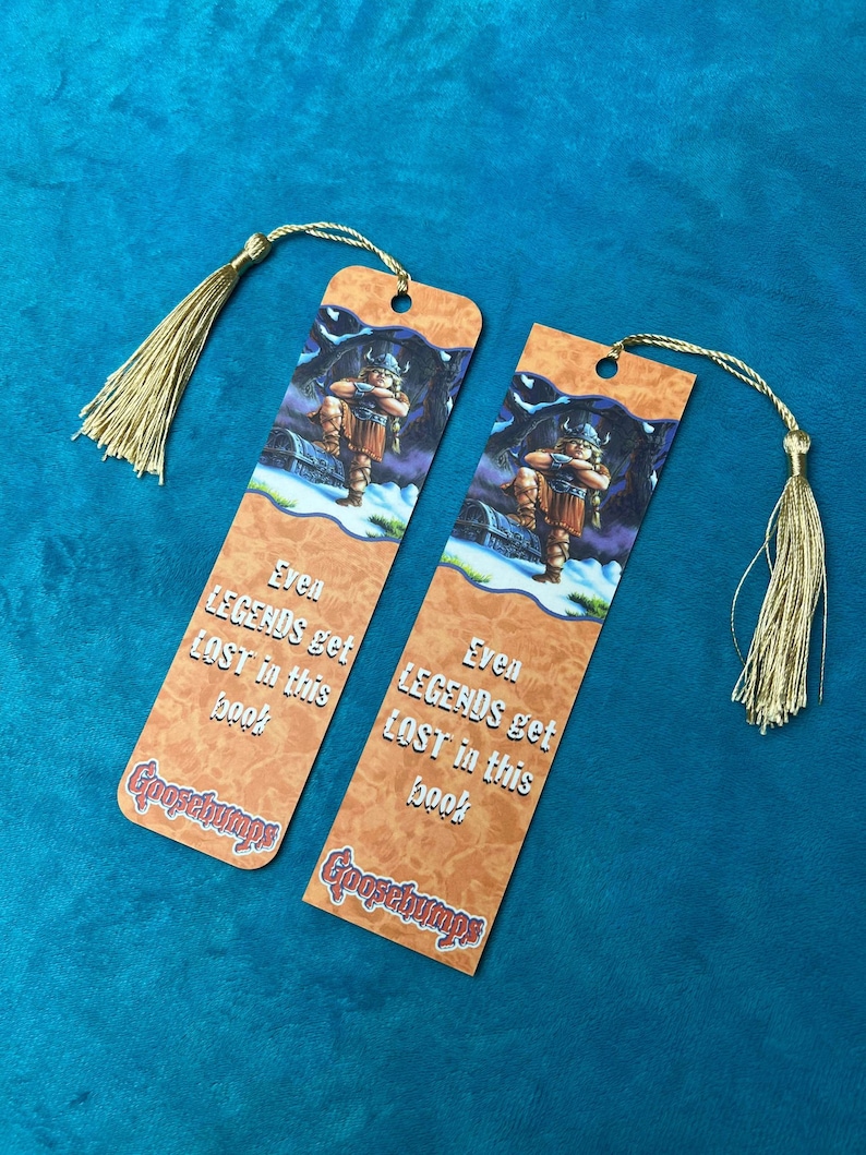 DIGITAL DOWNLOAD Goosebumps Png Bookmark Download Digital - Etsy