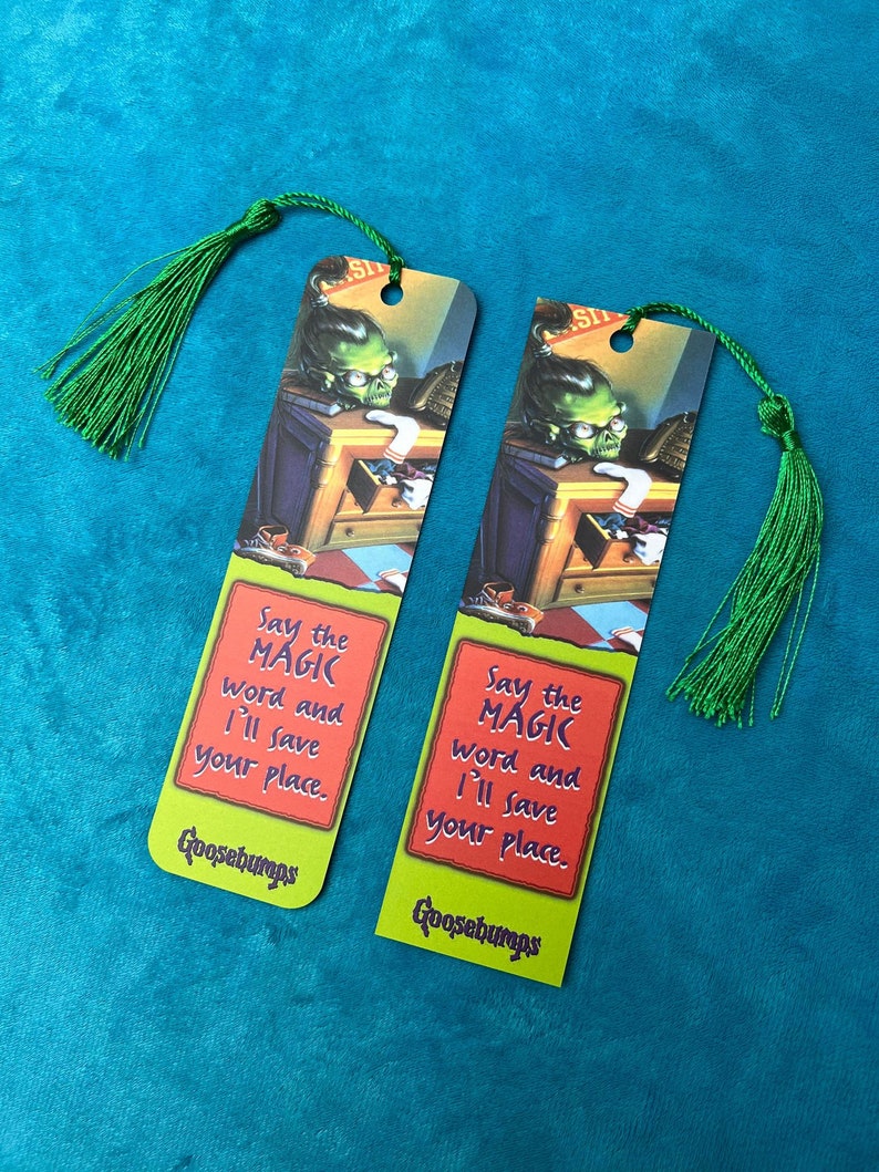 DIGITAL DOWNLOAD Goosebumps Png Bookmark Download Digital Etsy