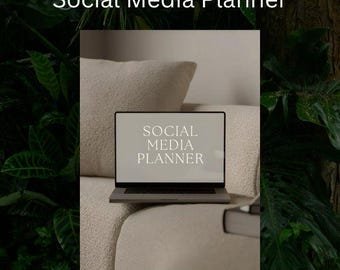 Social Media Planner | Marketing Guide, PLR MRR (PDF Download)