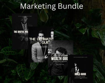 Digital Marketing Bundle | Social Media, Reels, Wealth Guides (PDF Download)