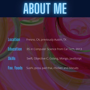 Software Engineer | Portfolio Website | Digital Download | Requires a ...