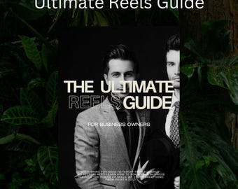 Ultimate Reels Guide | PDF Digital Download | Social Media Marketing Guide | PLR MRR
