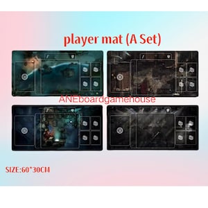 Custom Boardgame mat-Too many bones playmat-UNOFFICIAL PRODUCT