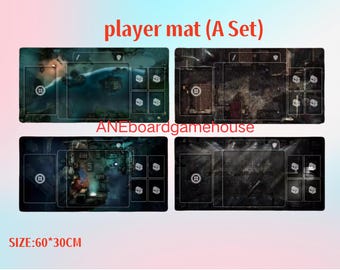 Custom Boardgame mat-Too many bones playmat-UNOFFICIAL PRODUCT