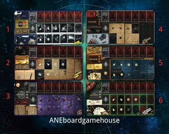 Boardgame-Arkham Horror AHLCG playmat-UNOFFICIAL PRODUCT