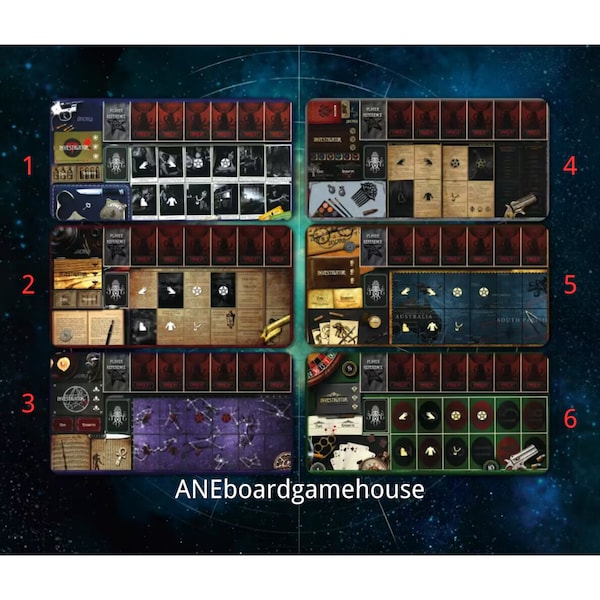 Boardgame-Arkham Horror AHLCG playmat-UNOFFICIAL PRODUCT