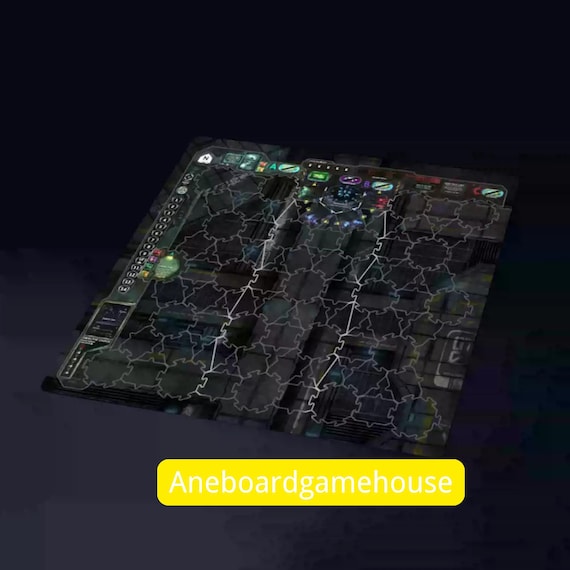 Boardgame- Nemesis retaliation playmat-UNOFFICIAL PRODUCT