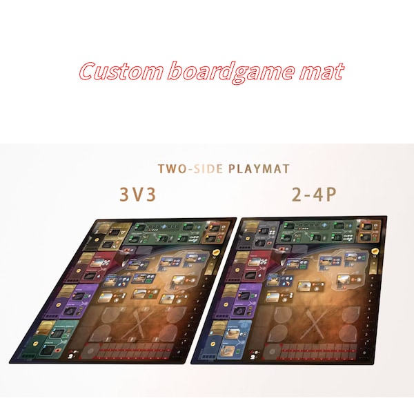 Custom boardgame playmat, Custom Upgrade Dune Imperium playmat, boardgame accessories mat,  UNOFFICIAL PRODUCT