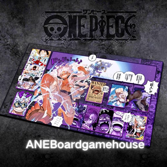 ワンピースTCG 青黄ナミ クザン ボードゲームプレイマット - Etsy 日本