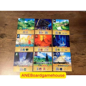 Boardgame- The Lord of the Rings:Duel for Middle-earth Acrylic Tokens -UNOFFICIAL PRODUCT