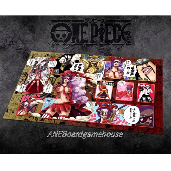 One Piece TCG Sabo Rebecca Nami Boardgame Playmat - Etsy