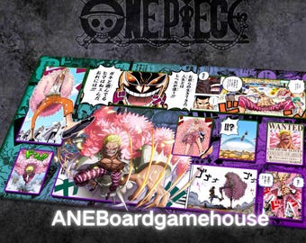 ワンピースTCG 青黄ナミ クザン ボードゲームプレイマット - Etsy 日本