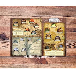 Brettspiel-Eldritch Horror Spielermatte-UNOFFIZIELLES PRODUKT