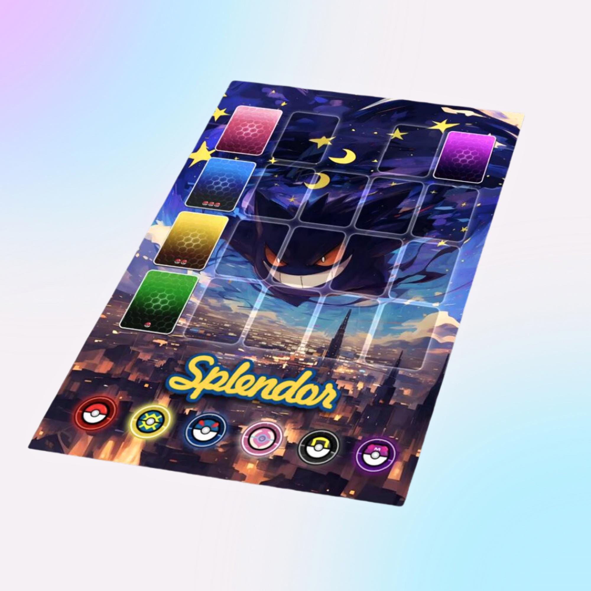 Custom Boardgame Mat, PTCG Pokemon Splendor Playmat, Custom Desk Card ...