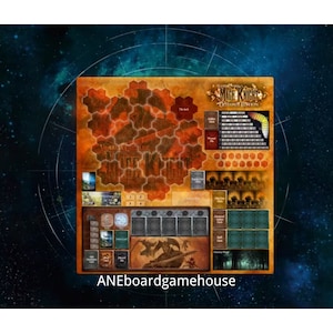 Boardgame-Mage Knight-speelmat-ONOFFICIEEL PRODUCT