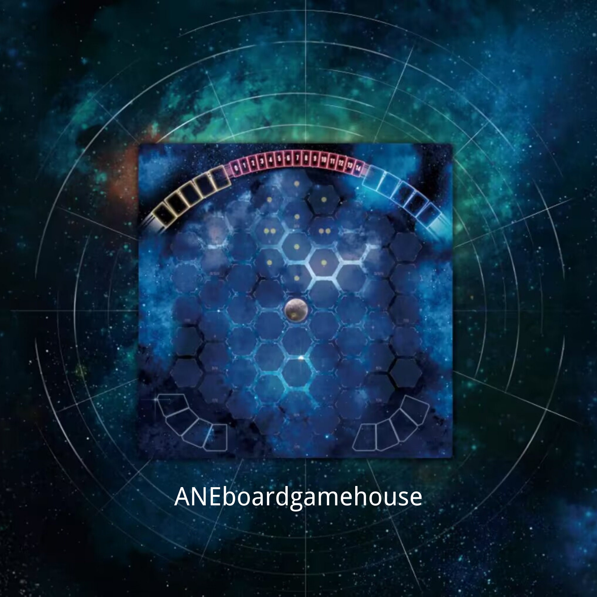 Boardgame-Twilight Imperium Fourth Edition playermat-UNOFFICIAL PRODUCT