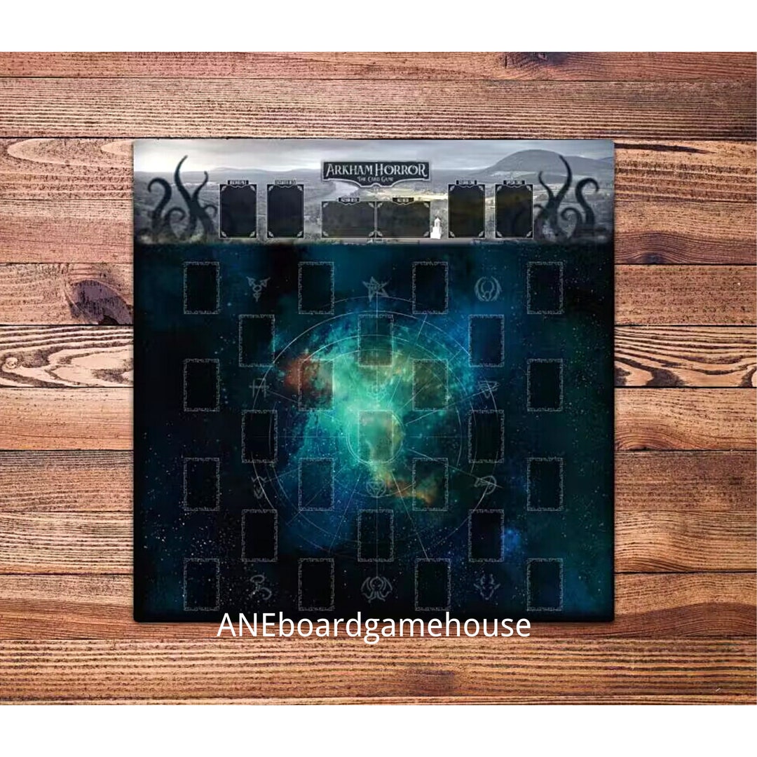 Boardgamearkham Horror Map Playmatunofficial PRODUCT Etsy
