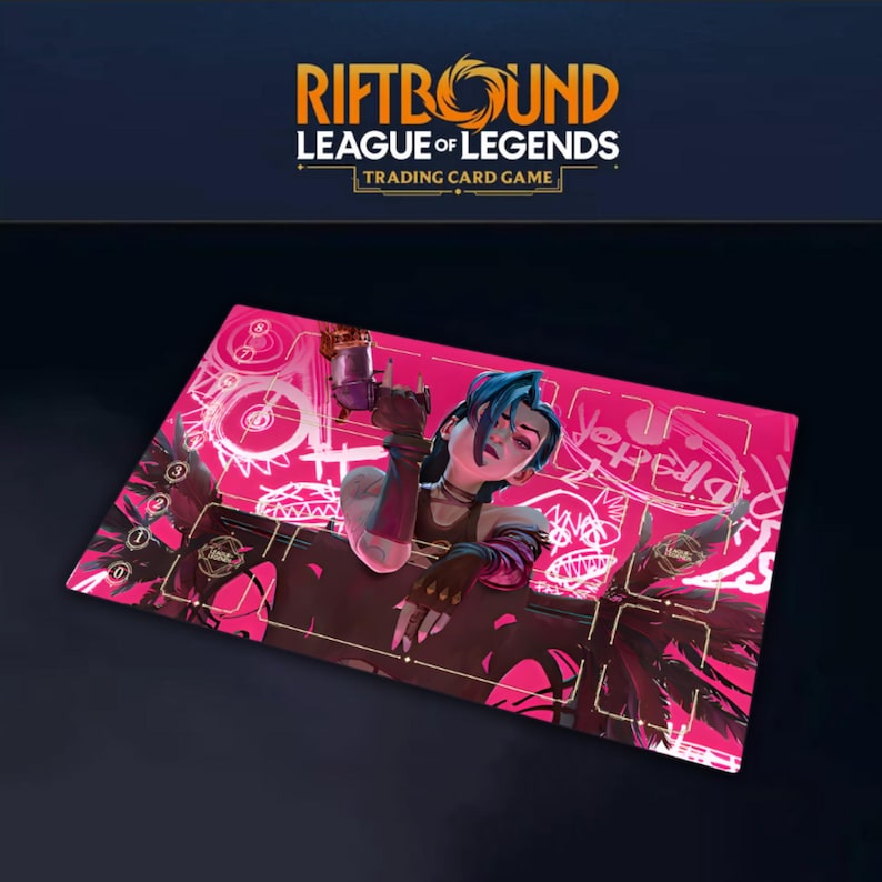 Boardgame- Riftbound TCG League of Legends Playmat -UNOFFICIAL PRODUCT ...