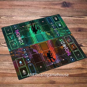Boardgame- Radland playmat -UNOFFICIAL PRODUCT