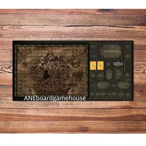 Boardgame-Aeon trespass Odyssey playermat-UNOFFICIAL PRODUCT