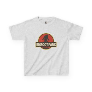 Kids Bigfoot Park Tee - Fun, Adventure, Nature Lovers, Playtime, Birthday Gift, Outdoor Activities