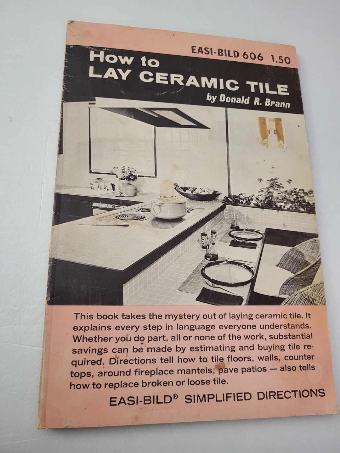 Vintage How to Lay Ceramic Tile Booklet - Etsy