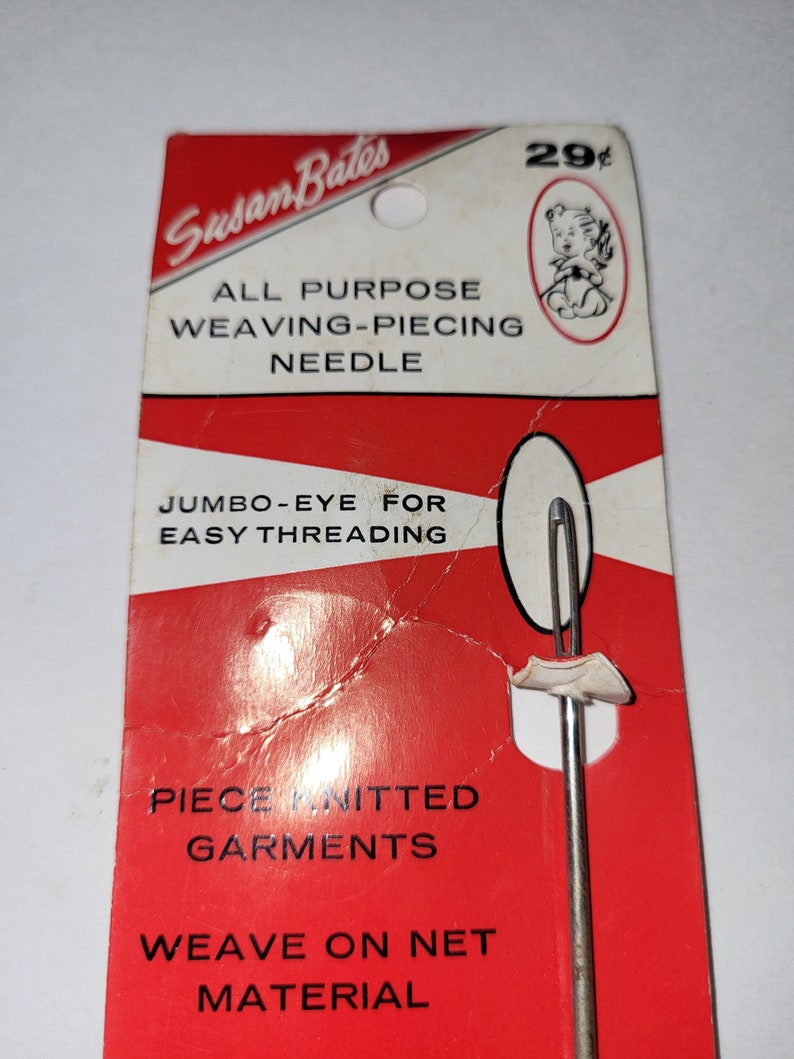 Susan Bates Steel Weaving Needles 5 Inch Sewing Kit 3 Pack