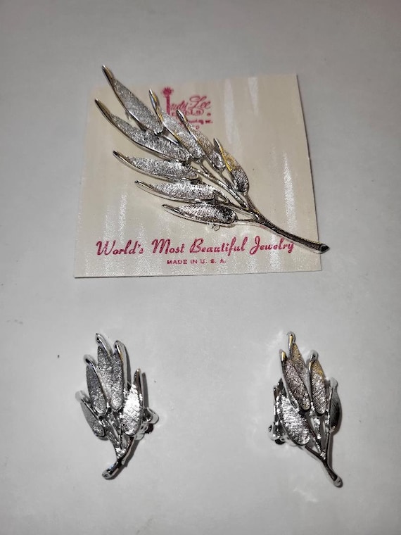 Judy Lee brooch and earrings