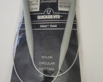 Susan Bates Circular Knitting Needles Quicksilver and Silverado: you choose