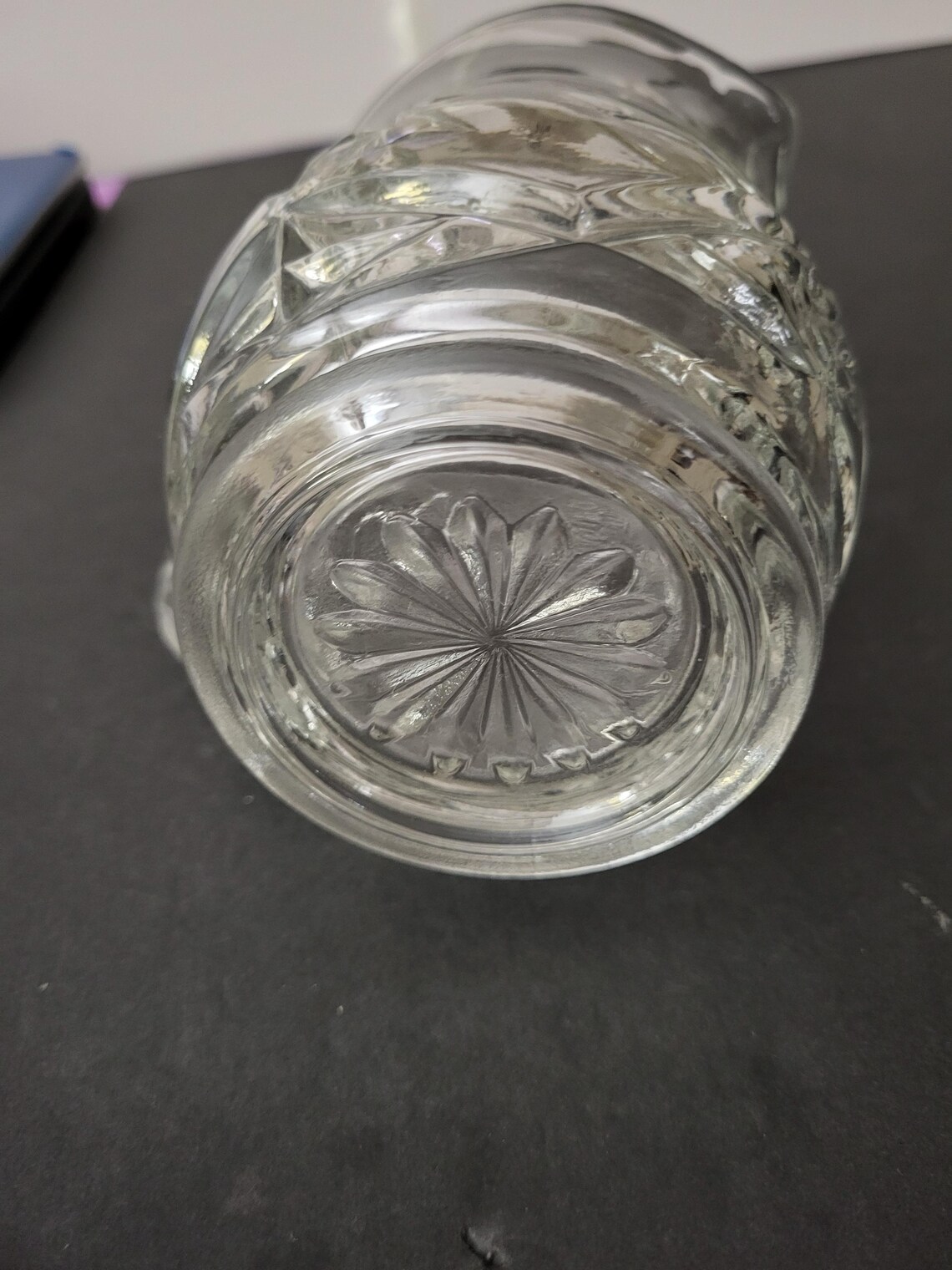 Clear Pitcher With a Star Design - Etsy