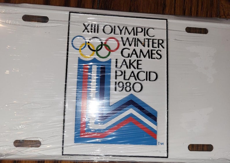 Lake Placid 1980 Olympic License Plate - Etsy