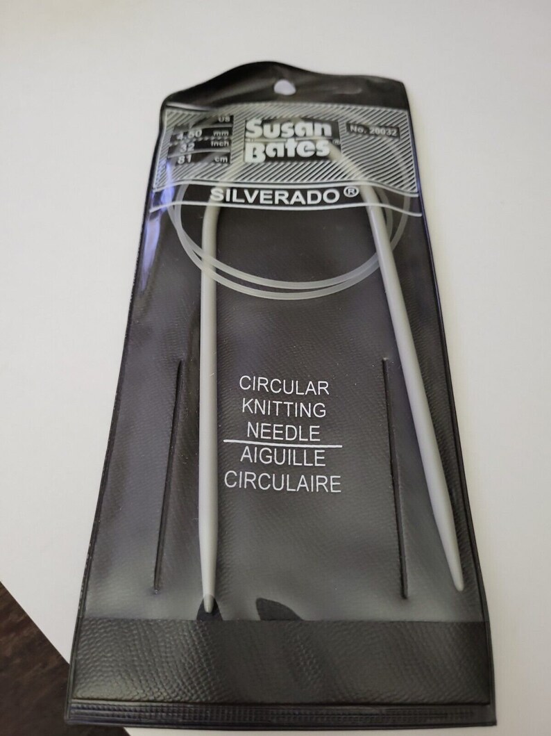 Susan Bates Circular Knitting Needles Quicksilver and Silverado You Choose Etsy